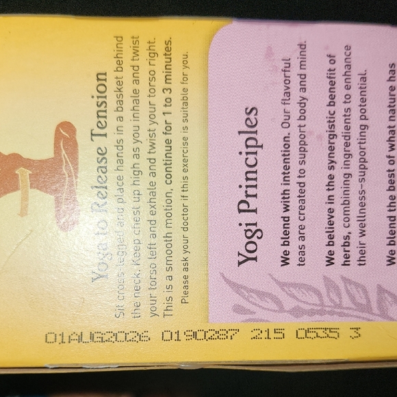 Yogi Raspberry Leaf Herbal Tea - Picture 7 of 7